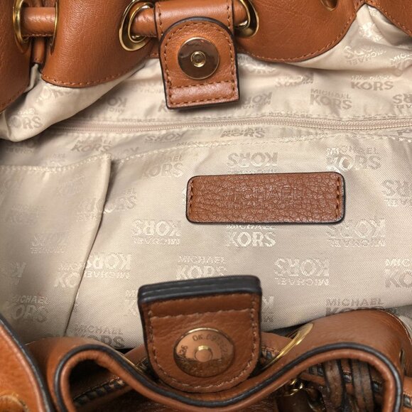 Michael Kors Pebbled Leather Hobo Bag - Picture 11 of 11